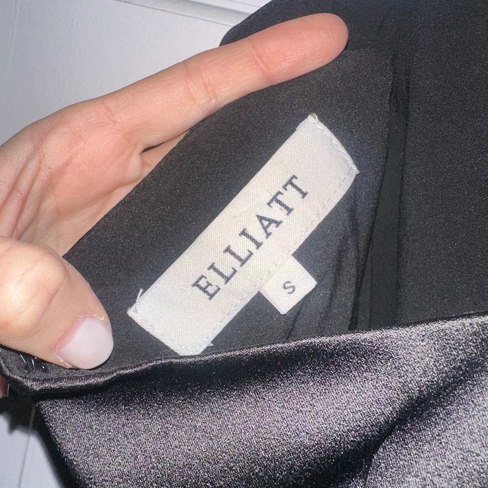 Elliatt Black Satin Garment
